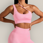 Bubble Gum Pink Sports Bra